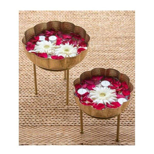 Buy Brass Hand Crafted Brass Carved Bowls