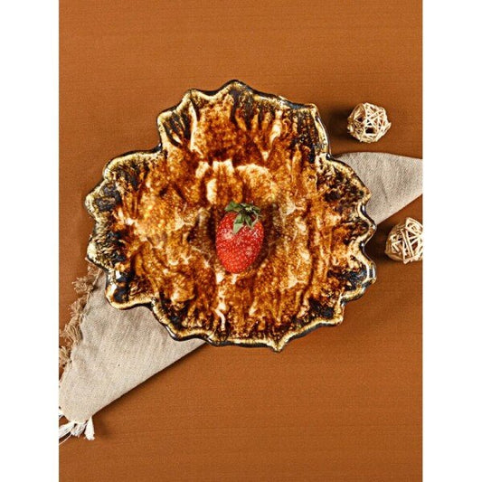 Buy Brown Studio Pottery Ceramic Solid Bowls