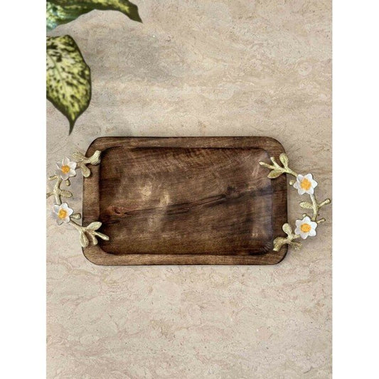 Buy Brown Wood Roti Box