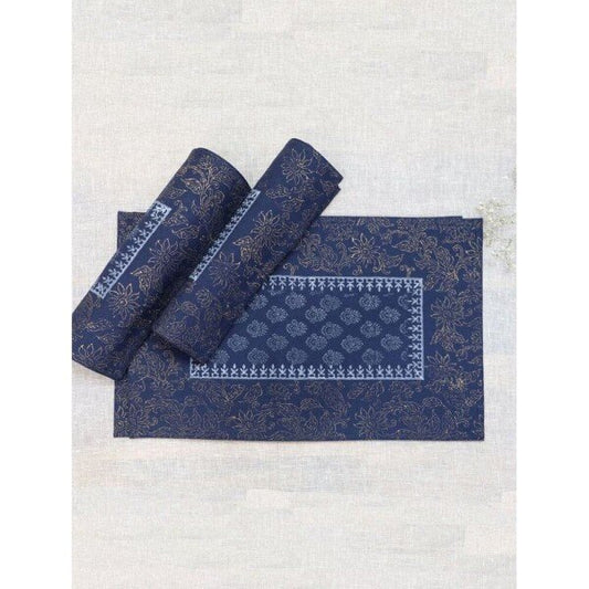 Buy Off White_Cream Cotton Printed Table Napkins