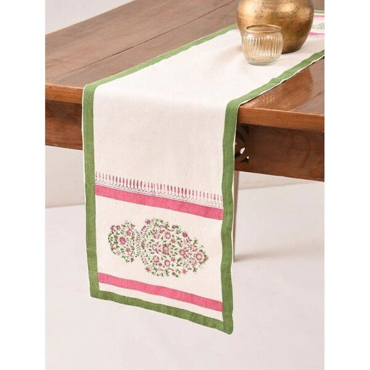 Buy Pink Cotton Printed Table Napkins