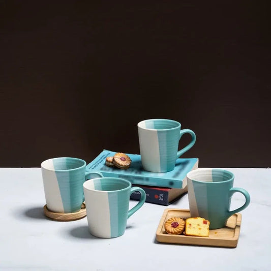 Buy Polychrome Set of 4 Coffee Mugs