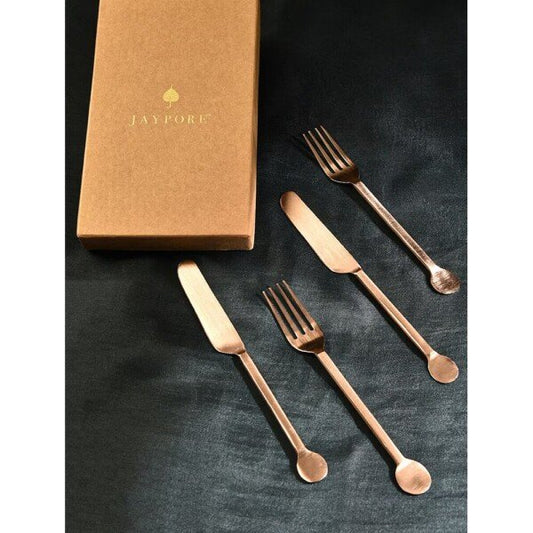 Buy Rose Gold Solid Stainless Steel Cutlery