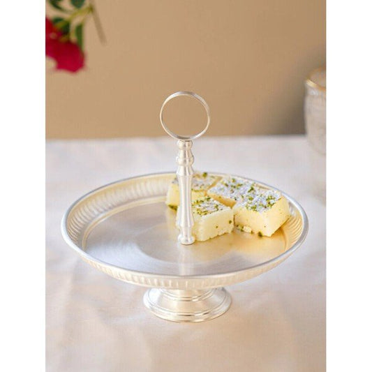 Buy Silver Brass Tray Platter