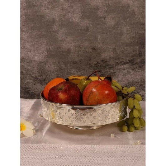 Buy Silver Hand Crafted Brass Glass/Tumbler
