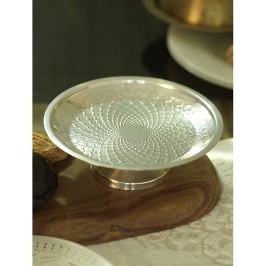 Buy Silver Hand Crafted Brass Kitchenware