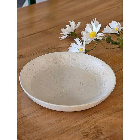 Buy White Hand Crafted Ceramic Plates