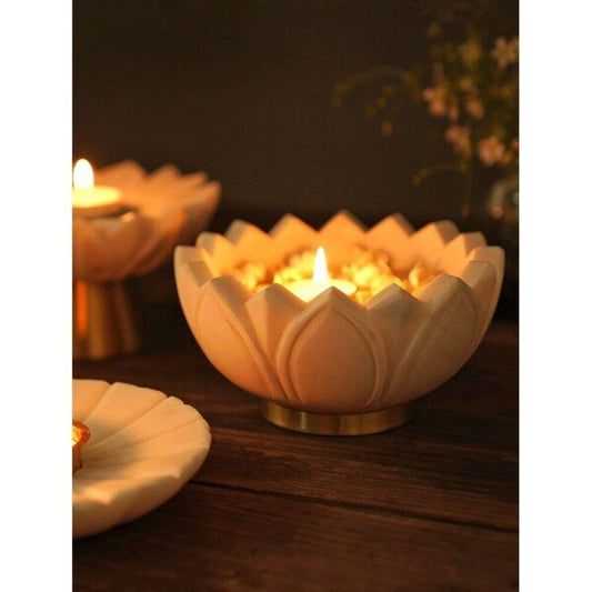 Buy White Wood Printed Tray/Platter
