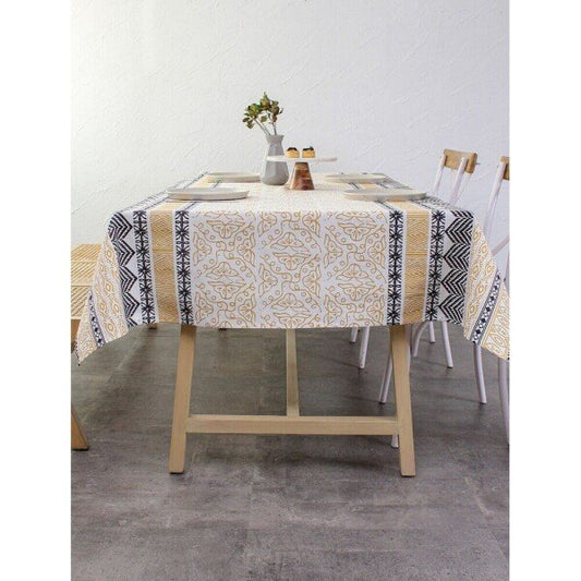 Buy Yellow Cotton Table Cloth