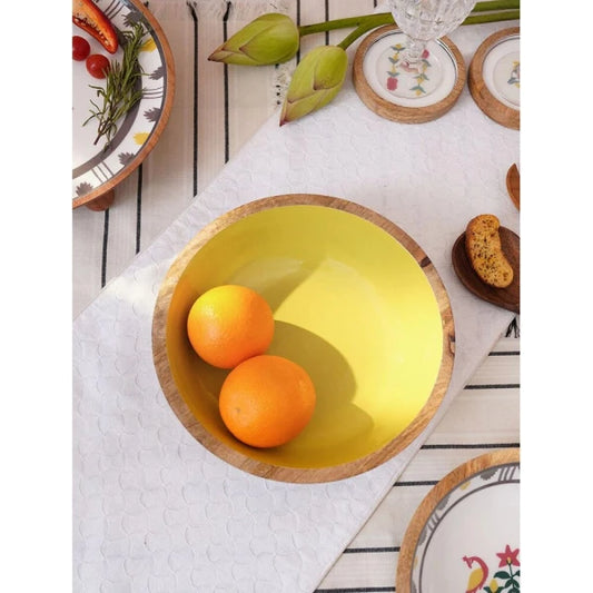 Buy Yellow Mango Wood Bowls